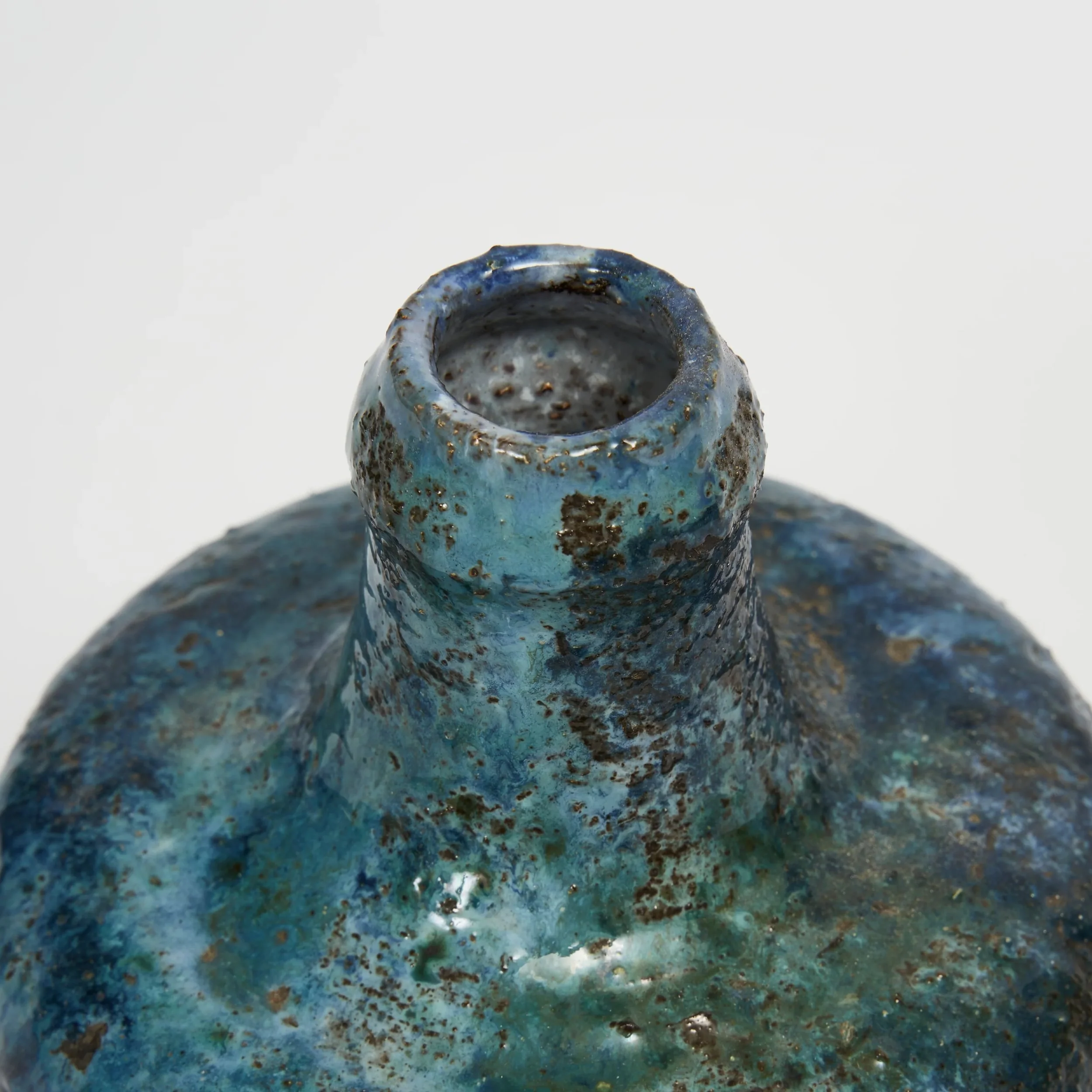 Antique Turquoise German Jug - Image 3