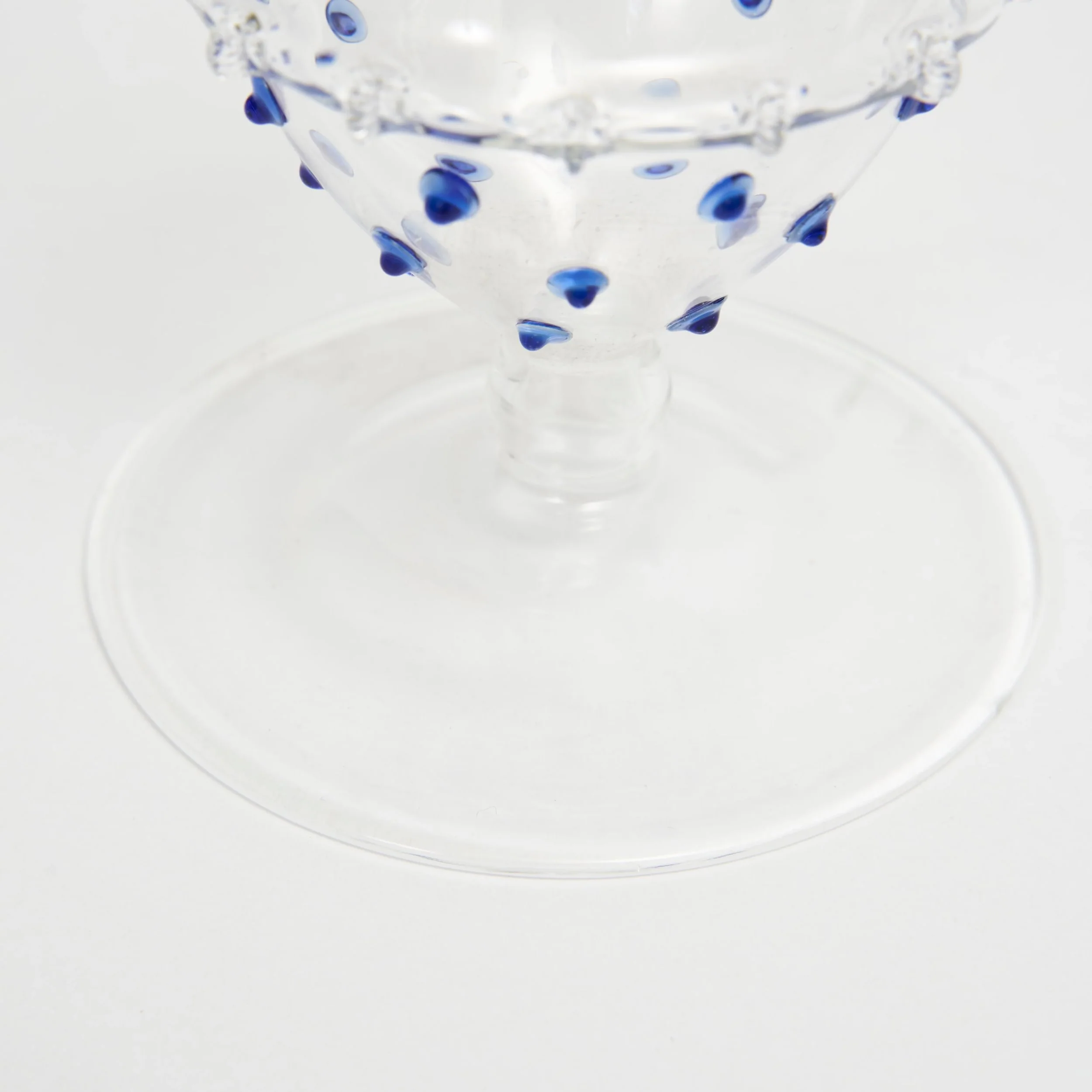 Issy Granger Pharaoh Pom Glass Candlestick - Image 4